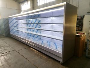 یخچال پرده هوا ایستاده متری فروشگاهی